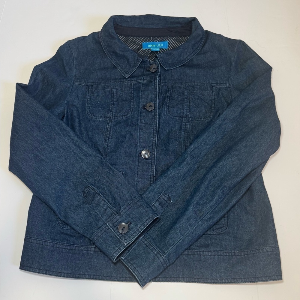 Trixie and Lulu lightweight denim jacket Large